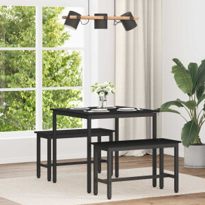 vidaXL Eettafels 80 x 80 x 75 cm METAAL