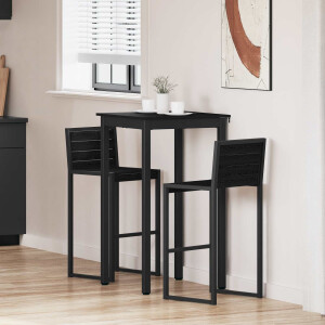 vidaXL Staande Bartafel Bewerkt hout