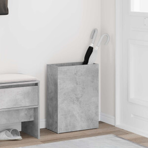vidaXL Paraplu Standaard Beton Grijs 40 x 20 x 55,5 cm Bewerkt hout