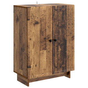 vidaXL Dressoir Oud hout 66 x 34,5 x 90 cm Bewerkt hout