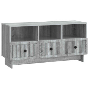 vidaXL TV-kast met lade Grijs sonoma 102 x 34,5 x 50 cm Bewerkt hout