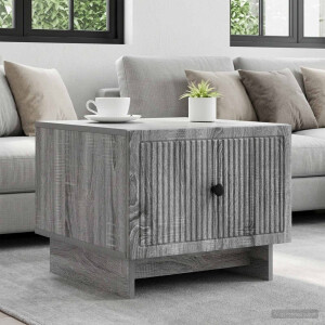 vidaXL Salontafel met lade Grijs sonoma 49 x 50 x 40 cm Bewerkt hout