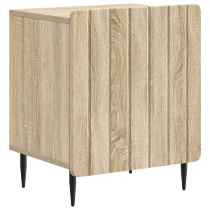 vidaXL Nachtkastje Sonoma Eiken 43 x 34,5 x 52 cm Bewerkt hout