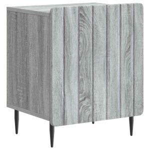 vidaXL Nachtkastje Grijs sonoma 43 x 34,5 x 52 cm Bewerkt hout