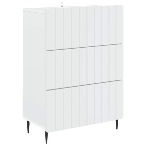 vidaXL Ladenkast Wit 66 x 34,5 x 92 cm Bewerkt hout