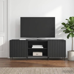 vidaXL TV-kast Zwart 150 x 31 x 52 cm Bewerkt hout