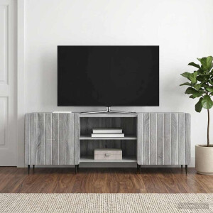 vidaXL TV-kast Grijs sonoma 150 x 31 x 52 cm Bewerkt hout