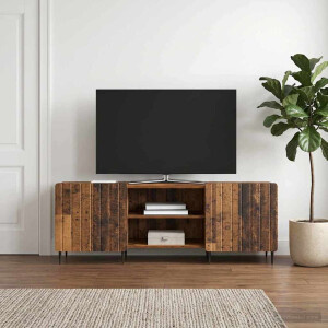 vidaXL TV-kast Oud hout 150 x 31 x 52 cm Bewerkt hout