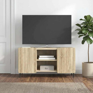 vidaXL TV-kast Sonoma Eiken 102 x 34,5 x 52 cm Bewerkt hout