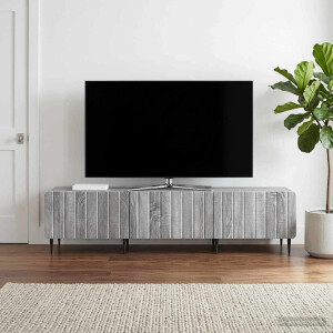 vidaXL TV-kast met lade Grijs sonoma 147 x 34,5 x 32 cm Bewerkt hout