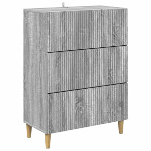 vidaXL Ladenkast Grijs sonoma 66 x 34,5 x 90 cm Bewerkt hout