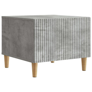 vidaXL Salontafel met lade Betongrijs 49 x 50 x 40 cm Bewerkt hout