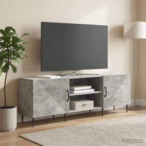 vidaXL TV-kast Betongrijs 150 x 31 x 50 cm Bewerkt hout
