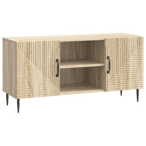 vidaXL TV-kast Sonoma Eiken 102 x 34,5 x 50 cm Bewerkt hout