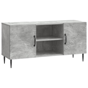 vidaXL TV-kast Betongrijs 102 x 34,5 x 50 cm Bewerkt hout