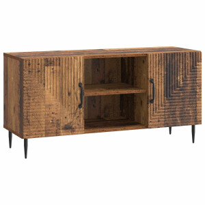 vidaXL TV-kast Oud hout 102 x 34,5 x 50 cm Bewerkt hout