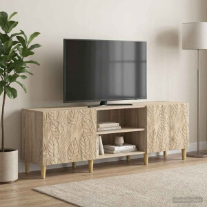 vidaXL TV-kast 150 x 31 x 50 cm Sonoma Eiken Bewerkt hout