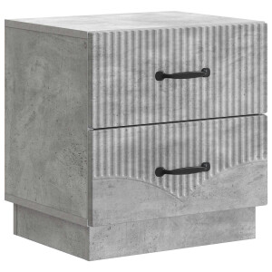 vidaXL Nachtkastje Betongrijs 43 x 34,5 x 44,5 cm Bewerkt hout