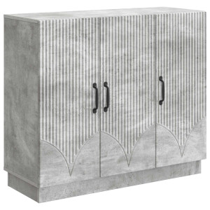 vidaXL Dressoir Betongrijs 89 x 34,5 x 77 cm Bewerkt hout