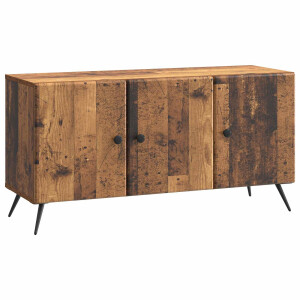 vidaXL TV-kast Oud hout 99 x 34,5 x 50 cm Bewerkt hout