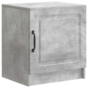 vidaXL Nachtkastje Betongrijs 43 x 34,5 x 47 cm Bewerkt hout