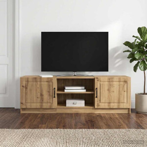 vidaXL TV-kast Artisanaal eiken 150 x 31 x 47 cm Bewerkt hout
