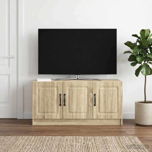 vidaXL TV-kast Sonoma Eiken 99 x 34,5 x 47 cm Bewerkt hout