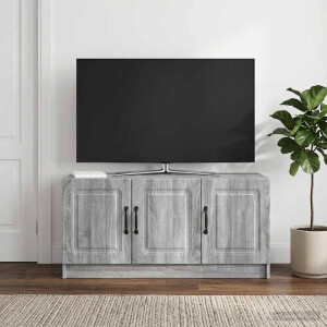 vidaXL TV-kast Grijs sonoma 99 x 34,5 x 47 cm Bewerkt hout