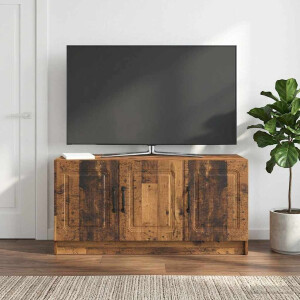 vidaXL TV-kast Oud hout 99 x 34,5 x 47 cm Bewerkt hout