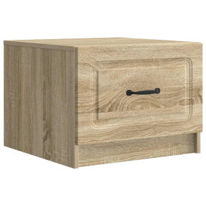 vidaXL Salontafel met lade Sonoma Eiken 49 x 50 x 37 cm Bewerkt hout