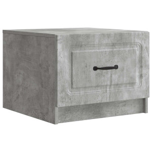vidaXL Salontafel met lade Betongrijs 49 x 50 x 37 cm Bewerkt hout