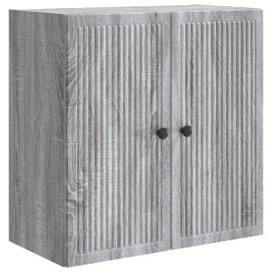 vidaXL Wandkast Grijs Sonoma 59 x 31 x 60 cm Bewerkt hout