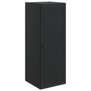 vidaXL Wandkast Zwart 33 x 34,5 x 90 cm Bewerkt hout