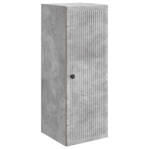 vidaXL Wandkast Betongrijs 33 x 34,5 x 90 cm Bewerkt hout