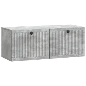 vidaXL Wandbeugel TV-kast Betongrijs 78,5 x 31 x 30 cm Bewerkt hout