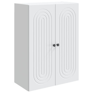 vidaXL Wandkast Wit 66 x 34,5 x 90 cm Bewerkt hout