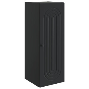 vidaXL Wandkast Zwart 33 x 34,5 x 90 cm Bewerkt hout