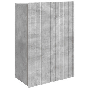 vidaXL Wandkast Betongrijs 66 x 34,5 x 92 cm Bewerkt hout