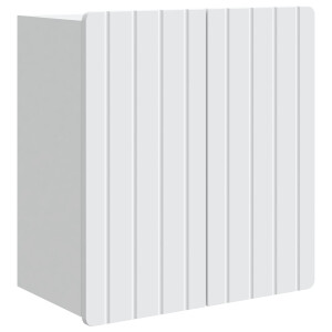 vidaXL Wandkast Wit 59 x 31 x 64 cm Bewerkt hout