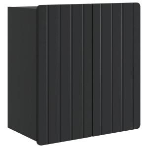 vidaXL Wandkast Zwart 59 x 31 x 64 cm Bewerkt hout