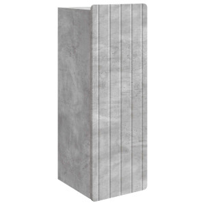 vidaXL Wandkast Betongrijs 33 x 34,5 x 94 cm Bewerkt hout