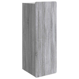 vidaXL Wandkast Grijs Sonoma 33 x 34,5 x 94 cm Bewerkt hout