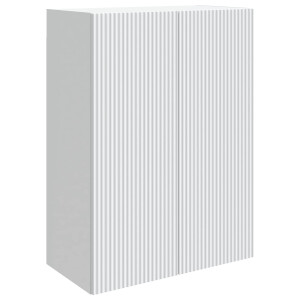 vidaXL Wandkast Wit 66 x 34,5 x 90 cm Bewerkt hout