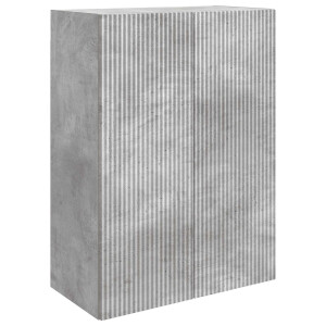 vidaXL Wandkast Betongrijs 66 x 34,5 x 90 cm Bewerkt hout