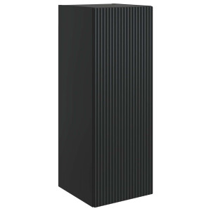 vidaXL Wandkast Zwart 33 x 34,5 x 90 cm Bewerkt hout