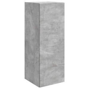 vidaXL Wandkast Betongrijs 33 x 34,5 x 90 cm Bewerkt hout