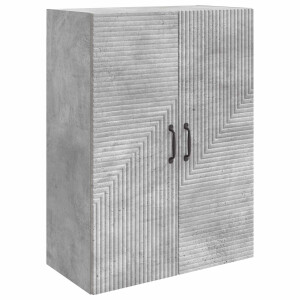 vidaXL Wandkast Betongrijs 66 x 34,5 x 90 cm Bewerkt hout