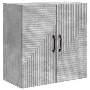 vidaXL Wandkast Betongrijs 59 x 31 x 60 cm Bewerkt hout