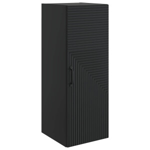 vidaXL Wandkast Zwart 33 x 34,5 x 90 cm Bewerkt hout