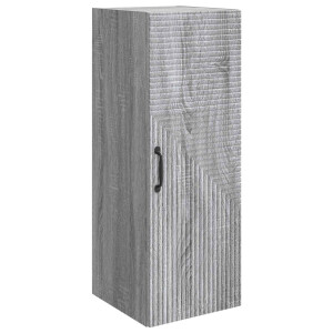 vidaXL Wandkast Grijs Sonoma 33 x 34,5 x 90 cm Bewerkt hout